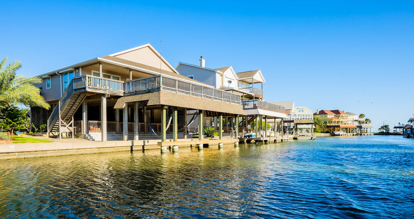 Waterfront homes